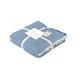 Покривало Lotus Home - Larna muslin blue 200x220 - зображення 1
