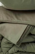 Комплект постільної білизни dom&comfort сімейний 2*160*220 сатин олива - изображение 2