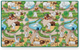Mata piankowa do kolorowania Ricokids zwijana 200 x 120 x 0.3 cm RK-343 734300 Zoo (5903890615970) - obraz 1