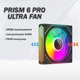 Вентилятор Zezzio Prism 6 Pro ARGB Ultra Fan Black - изображение 5