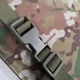 Тактичний каремат для сидіння з системою MOLLE 20мм колір Піксель - зображення 5