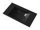 Умивальник накладний Status Neil Low 80 Black - зображення 5