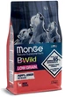 Сухий малозерновий корм для цуценят всіх порід Monge (Монж) Dog BWILD LOW GRAIN Puppy & Junior оленина 2.5 кг. - изображение 1