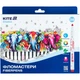 Фломастери Kite Creative Superwashable K-1154, 36 кольорів - изображение 1