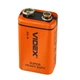 Батарейка крона 6F22 Videx trey (50753) - изображение 1