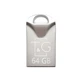 Флеш-накопичувач USB 2.0 64GB T&G 106 міні флешка металева Сіра - зображення 1