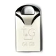 Флеш-накопичувач USB 2.0 64GB T&G 106 міні флешка металева Сіра - зображення 3
