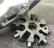 Мультитул отвертка в виде снежинки Мультиинструмент 18 в 1 Snowflake Wrench Tool отвёртки ключи шестигранники 6,5 × 6,5 × 0,9 см - изображение 5