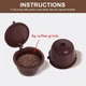Многоразовая кофейная капсула для Nescafe Dolce Gusto/Nespresso — 1 шт. с фильтром, экологическая. Коричневая. - изображение 6