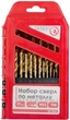 Набор сверл по металлу Intertool 25 штук 1-13 мм с титановым напылением в кейсе DIN338 HSS (000002950) - изображение 1