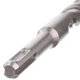 Бур SDS-Plus Intertool 16 мм x 600 мм для перфоратора по бетону кирпичу с победитовой напайкой (000002553) - изображение 3