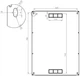 Шкаф серверный CMS 19" 18U 600x600x907 мм настенный Серый (UA-MGSW1L186G) - изображение 2