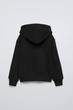 Детский худи утепленный для девочки Zara 2795/604 131 см Черный - изображение 2