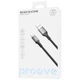 Кабель Proove ReGen Silicone USB to Type-C 3A (1m) black (CCRS12001102) - зображення 2