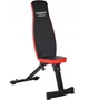 Регулируемая складная скамья для тренировок Funfit 3866 до 110 кг Черная с красным - изображение 6