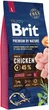 Сухий корм для цуценят та молодих собак великих порід Brit Premium Junior L зі смаком курки 15 кг (170824/6437) - изображение 1