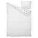 Komplet pościeli Ikea NATTSLÄNDA Poszwa na kołdrę i poszewka wzór kwiatowy 150 x 200 / 50 x 60 cm (205.080.12) - obraz 2