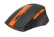 Мышь компьютерная беспроводная A4tech FG30S Black+Orange черная с оранжевым - зображення 5