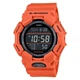 Спортивний чоловічий наручний годинник Casio G-SHOCK GD-010-4ER Жовтогарячий/Чорний екран - зображення 1