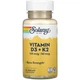 Вітамін Д3 та К2 для суглобів Solaray Vitamin D-3 & K-2 без сої 60 капсул в упаковці (ARE-575150) - зображення 1