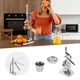 Ручная соковыжималка Juicer Fruit Press - металлический пресс для фруктов и цитрусовых - изображение 8