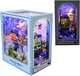 Бук Нук Подводный мир книжный уголок Румбокс DIY Underwater world Book Nook TC-39 - изображение 14