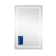 Зеркало Qtap Mideya 500х800 (DC-F911) с LED-подсветкой и антизапотеванием QT2078F911W - изображение 3