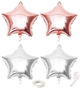 Balony Springos na 18 urodziny 53 szt czarny-rosegold PS0025 (5907719445250) - obraz 2