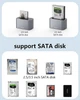 Док станція Blueendless HD01 для HDD/SSD 2.5" 3.5" SATA III USB3.0 - зображення 6