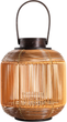 Lampion Homla Garnitto na świecę owalny 9x23x27 cm (5906496743313) - obraz 1