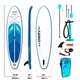 Надувная SUP доска AERO Board 2.0 (320х15х80см) 10.6" Blue Ocean - изображение 2