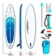 Надувная SUP доска AERO Board 2.0 (335х15х80см) 11" Blue Ocean - изображение 2
