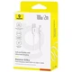 Кабель Baseus Silky Series Cable USB to Type-C 100W 2m P10377703213-01 White - изображение 4