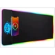Килимок для миші з бездротовим зарядним пристроєм Choetech (T543-F) RGB Illuminated 15W Wireless Charging Mouse Pad - изображение 5