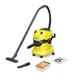 Промышленный пылесос Karcher с мощностью 1000 Вт и баком 20 л желтый - изображение 1
