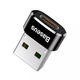 Переходник Baseus Exquisite Type-C to USB Black - изображение 8