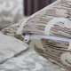 Покрывало ТЕП. Elegant Cotton Beige and White-220х240+50х70 2 шт - изображение 4