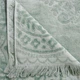 Простынь махровая Parisa Home. Velour Premium JV-144 зеленого цв-200х220 - изображение 2