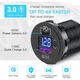 Врезная розетка USB в авто с вольтметром Quick Charge 3.0 USB + PD Type-C 12В-24В, QC 3.0 (быстрая зарядка) - изображение 6
