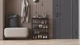 Полиця для взуття Слайм 4 Ferrum-decor 820x630x260 Чорний метал ДСП Венге Магія 16 мм (FRD-105161) - зображення 8