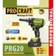 Аккумуляторный заклепочный пистолет Procraft PRG20 (с 2 АКБ на 4 Ач и ЗУ) - изображение 2