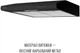 Витяжка пласка Perfelli PL 6124 BL LED (550 м3/г, 3 швид., кнопкове кер.) 309575 - изображение 3