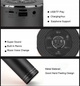 Детский караоке микрофон Bluetooth WSTER WS669 с динамиком и колонкой беспроводной микрофон Черный - изображение 5