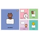 Тетрадь ученическая школьная Yes Line Friends Stylish А5 12 листов клетка (767645) - изображение 1