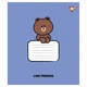 Тетрадь ученическая школьная Yes Line Friends Stylish А5 12 листов клетка (767645) - изображение 5