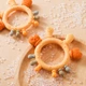 Прорезыватель силиконовый грызунок "Crab Ring" для малышей от 3 месяцев (PC1020) - изображение 11