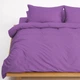 Простынь на резинке MirSon Soft Touch of Satin 018 Lilac 200x200 см (2200011284705) - изображение 3