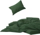 Простынь на резинке MirSon Soft Touch of Satin 009 Forest green 60x120 см (2200011280004) - изображение 1