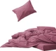 Простынь на резинке MirSon Soft Touch of Satin 020 Pastel violet 100x200 см (2200011285597) - изображение 1