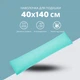 Наволочка для ортопедической подушки IDEIA Nordic Бязь Мята с молнией 40х140 см (2200004860800) - изображение 3